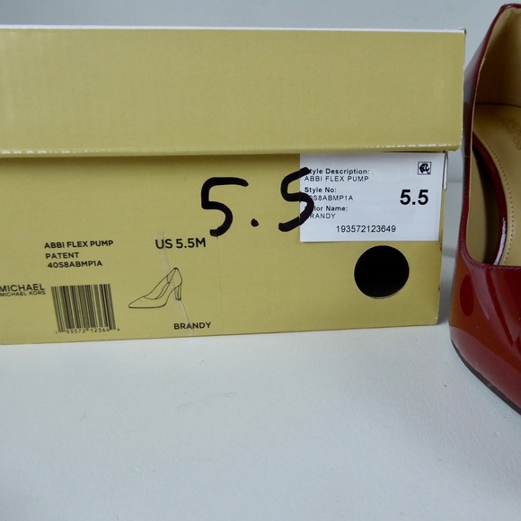 Michael Kors Abbi Flex Pump Heels Patent Leather - Picture 6 of 6